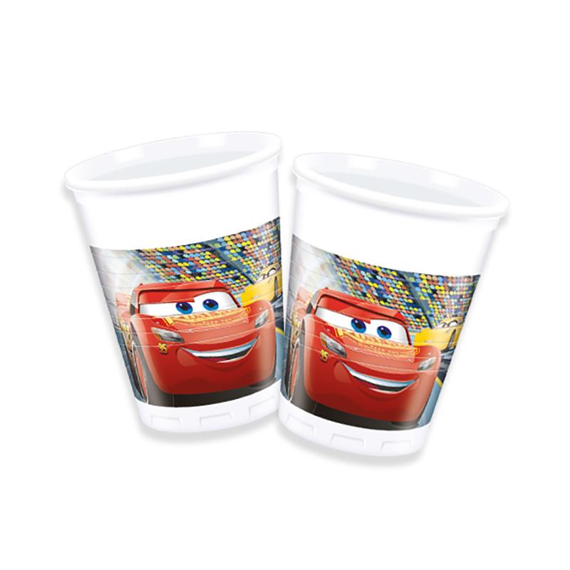 Cars 3 Plastik Bardak 200cc 8'li