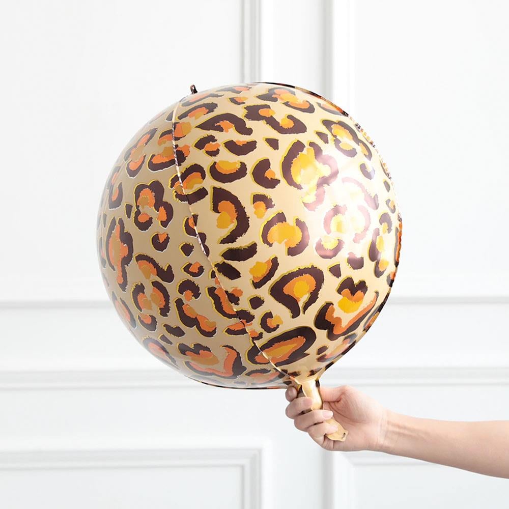 Çita Desenli 4D Folyo Balon 55 cm
