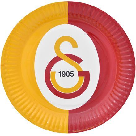 Galatasaray Karton Tabak 23 cm 8'li