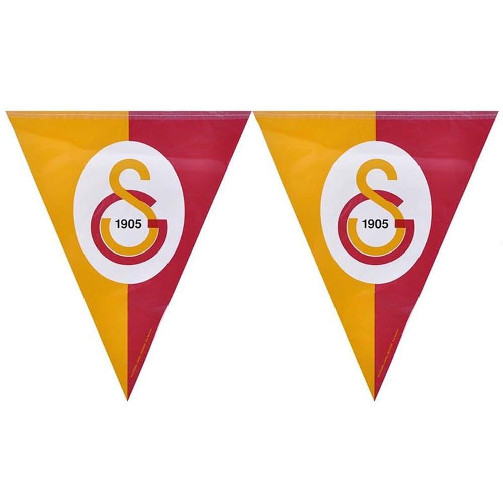 Galatasaray Lisanslı Üçgen Bayrak Afiş