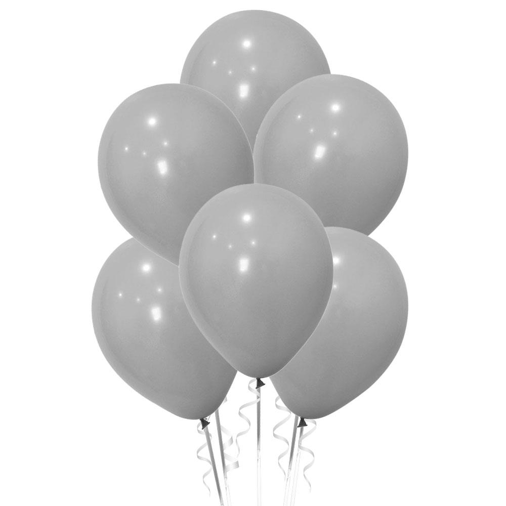 Gri Lateks Balon 10'lu
