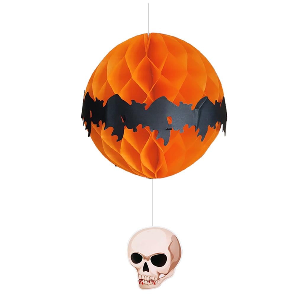 Halloween Kuru Kafa Figürlü Petek Süs