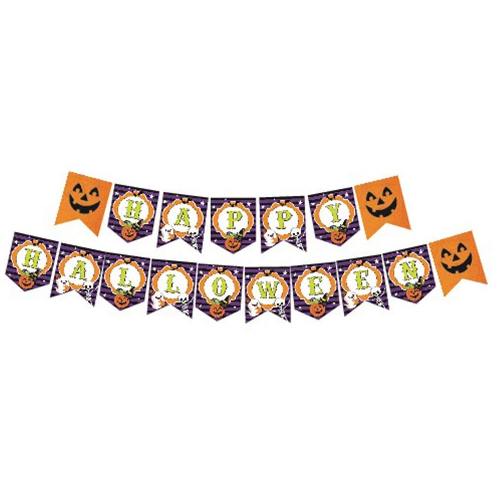 Happy Halloween Temalı Harf Afiş