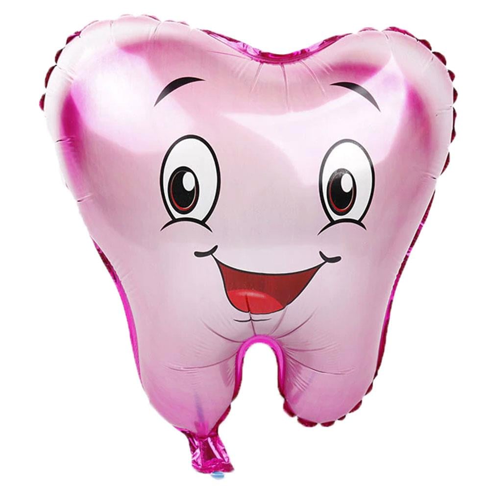 İlk Dişim Pembe Folyo Balon 60 cm