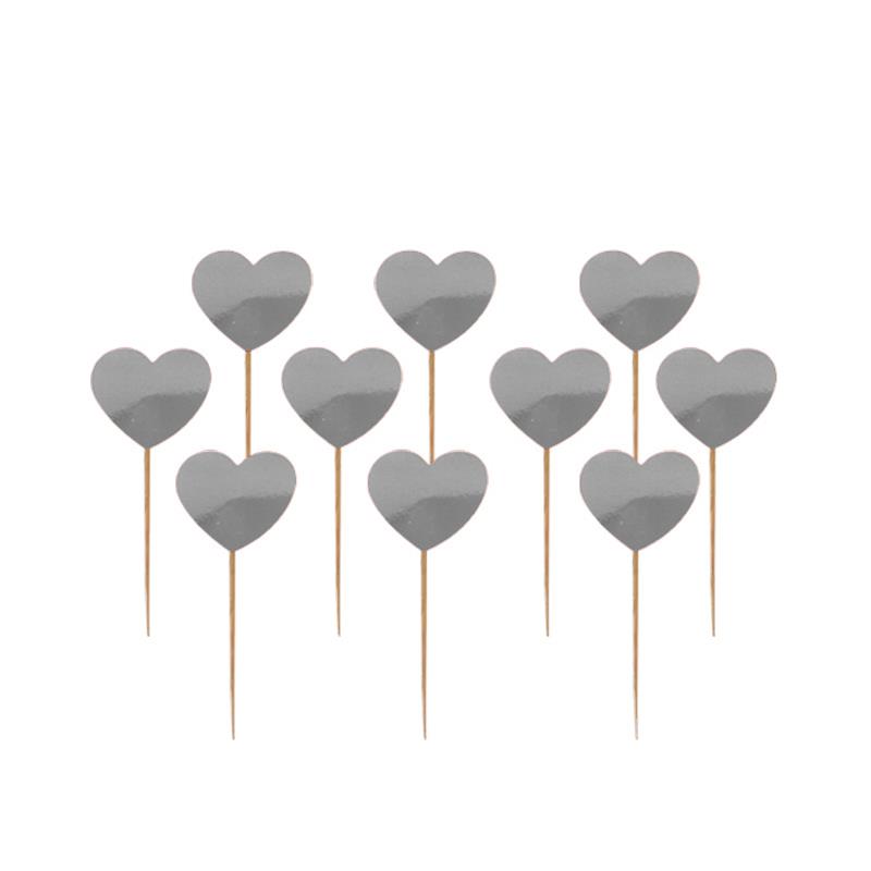 Kalp Kürdan Gümüş 15'li