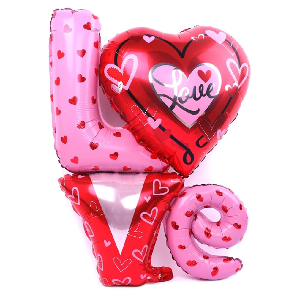Love Kalp Folyo Balon 90 cm