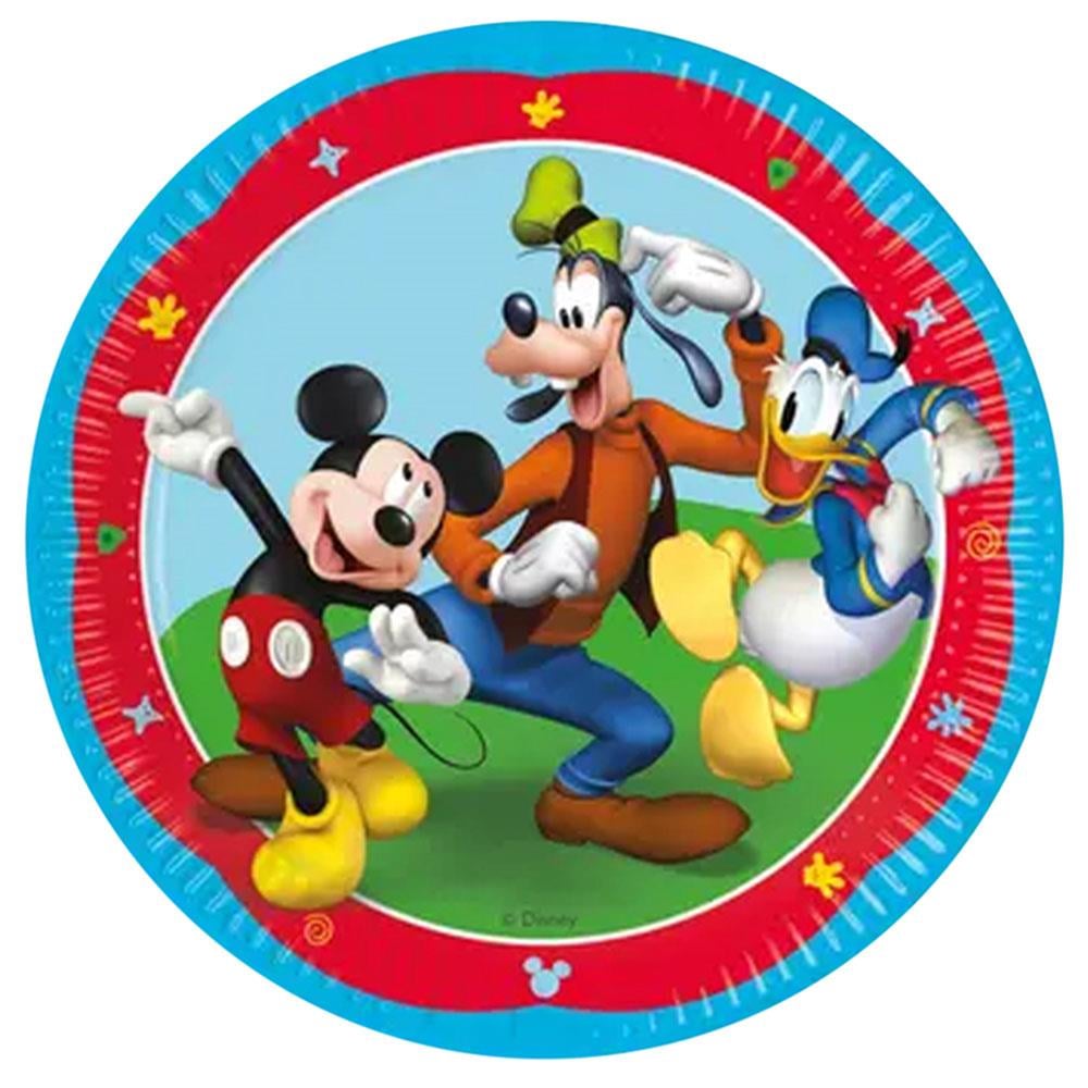 Mickey Rock The House Karton Tabak 23 cm 8'li