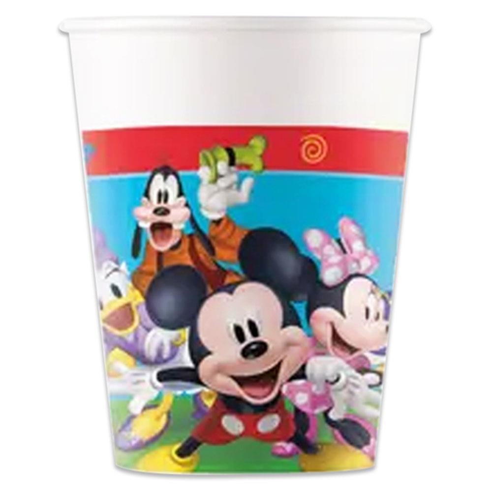 Mickey Rock The House Plastik Bardak 200cc 8'li