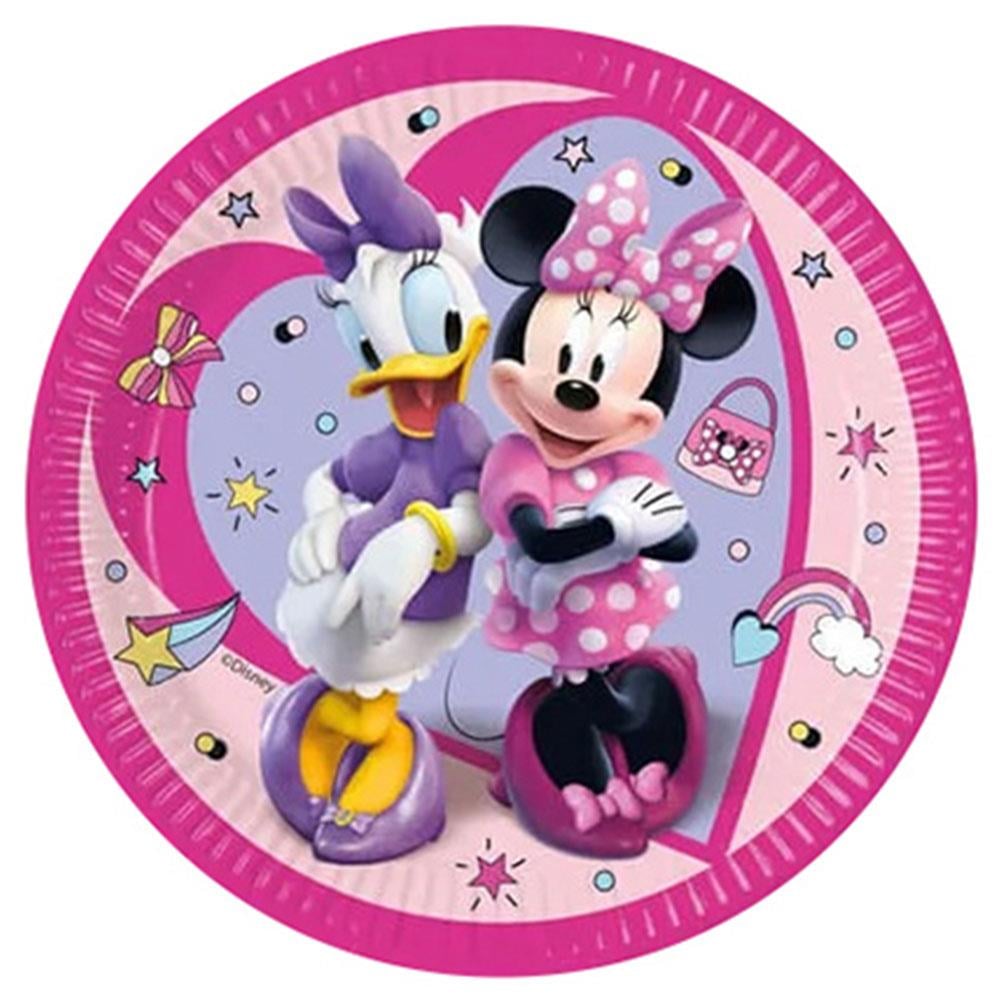 Minnie Junior Karton Tabak 23 cm 8'li