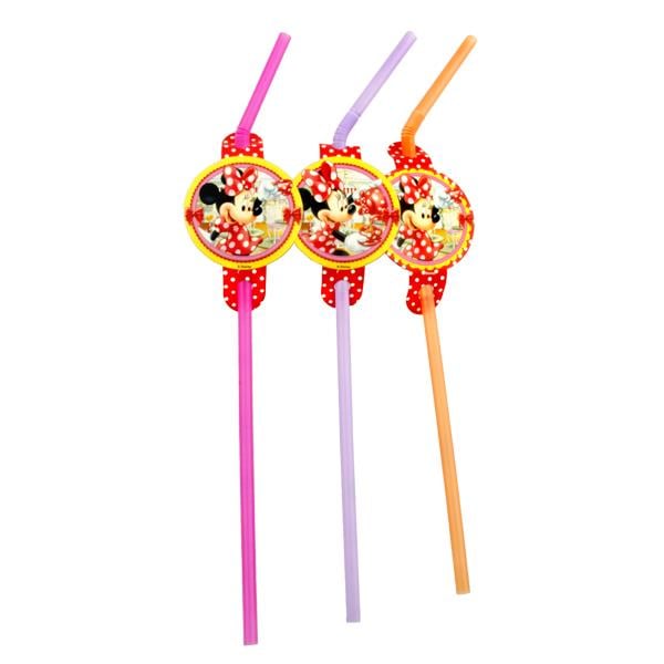 Minnie Lisanslı Pipet 6'lı