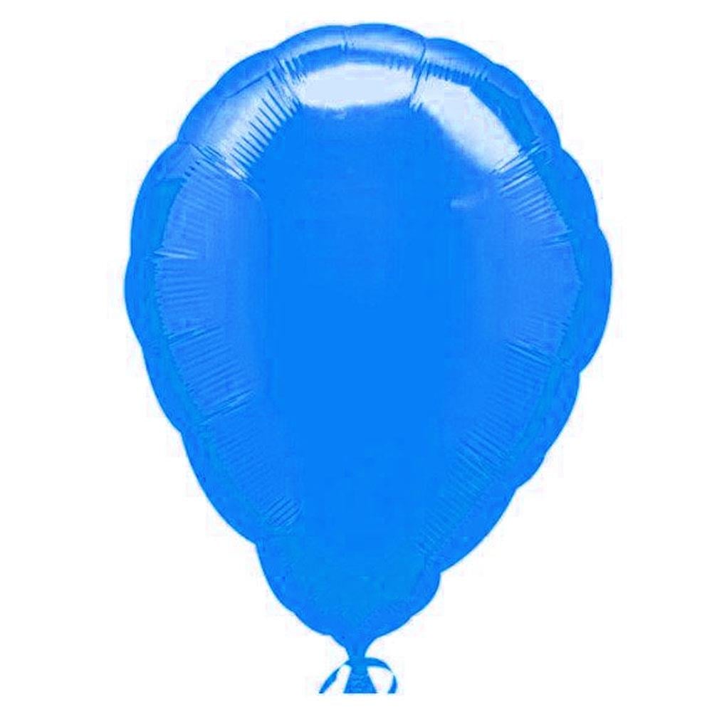 Oval Folyo Balon Mavi 60 cm