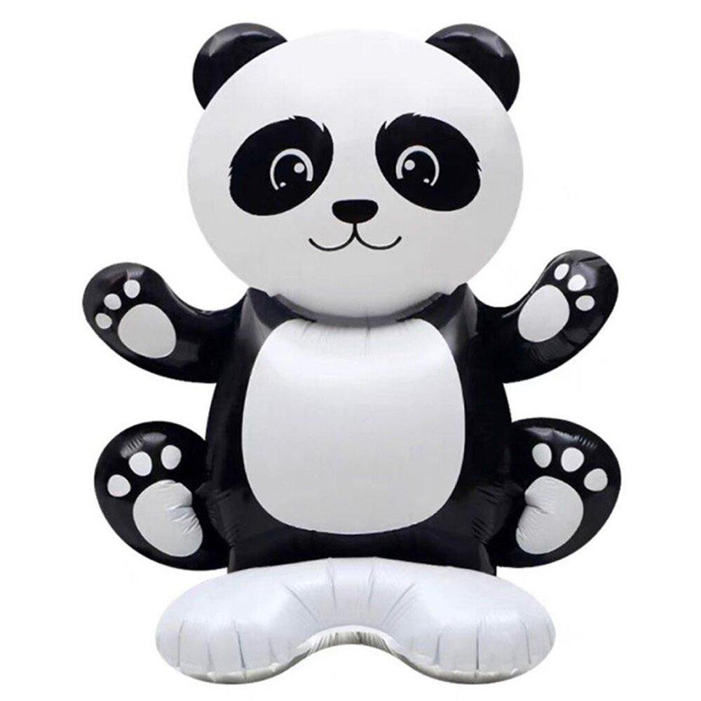 Panda Ayakta Durabilen Folyo Balon 58x42 cm