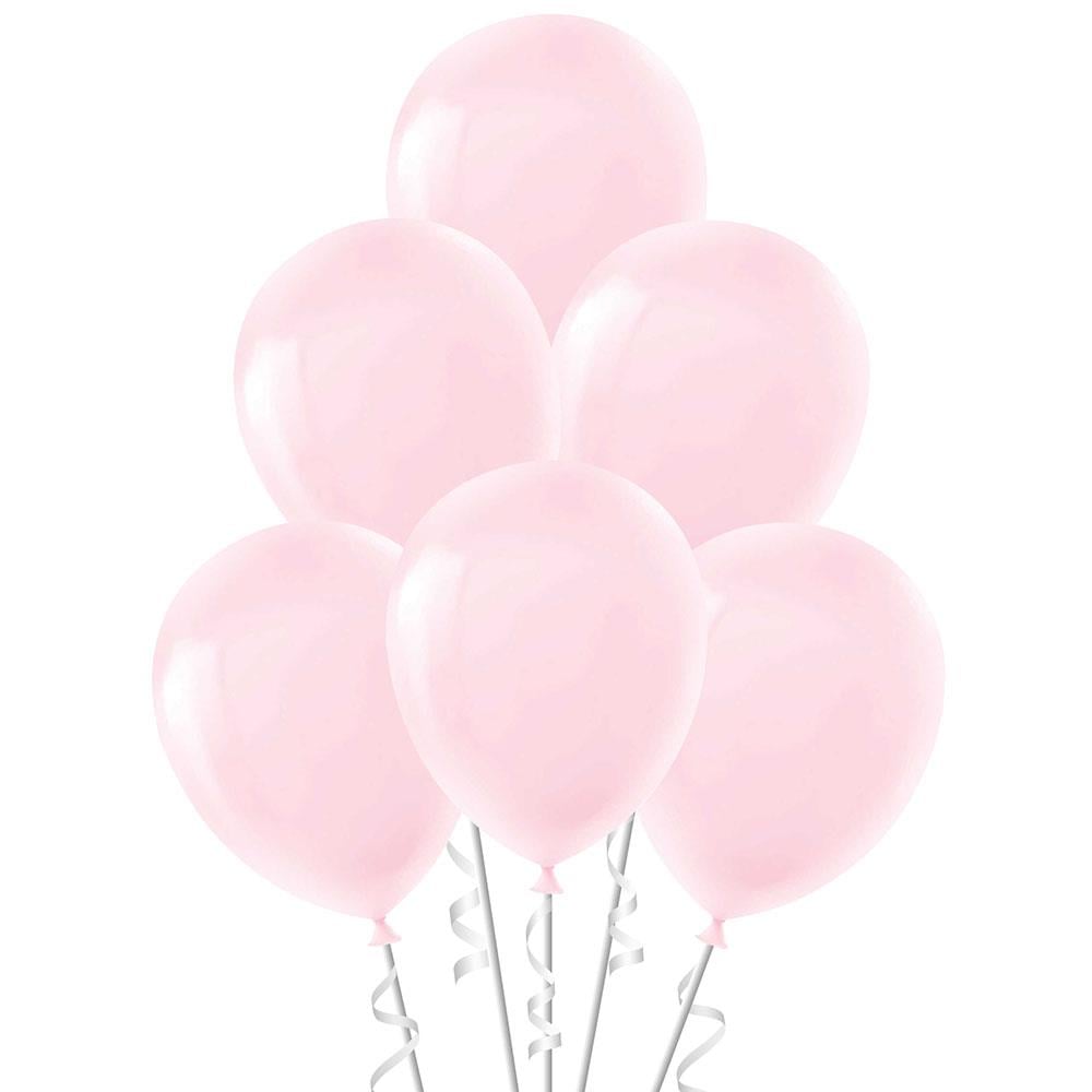 Pembe Makaron Lateks Balon 10'lu