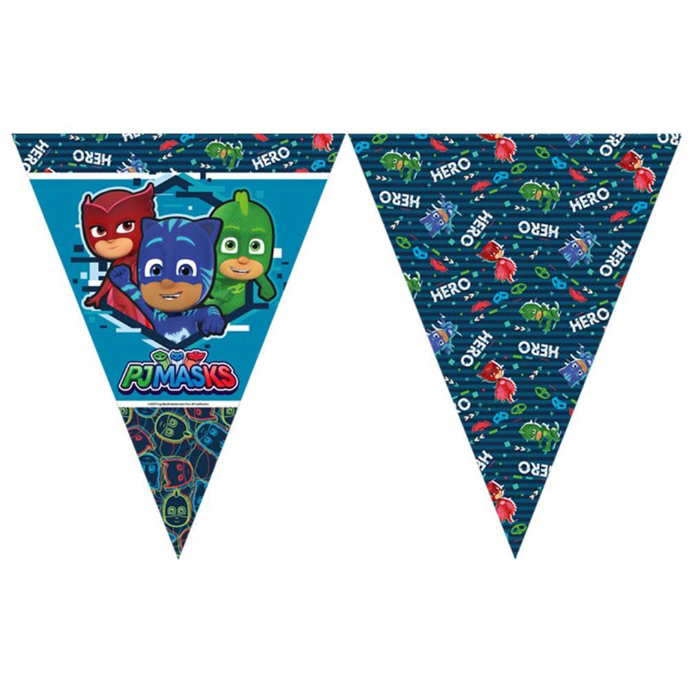 PijaMaskeliler Trend Lisanslı Üçgen Bayrak Afiş