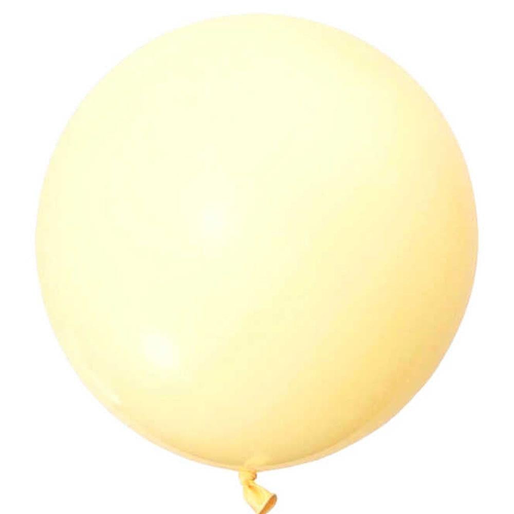 Sarı Makaron Lateks Balon 45 cm