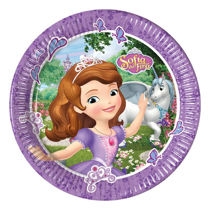 Sofia Mistik Ada Karton Tabak 23 cm 8'li