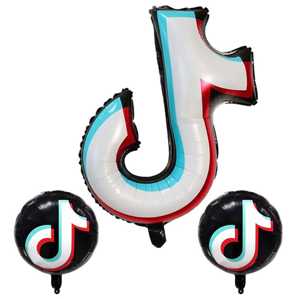 Tik Tok Folyo Balon Set 3'lü