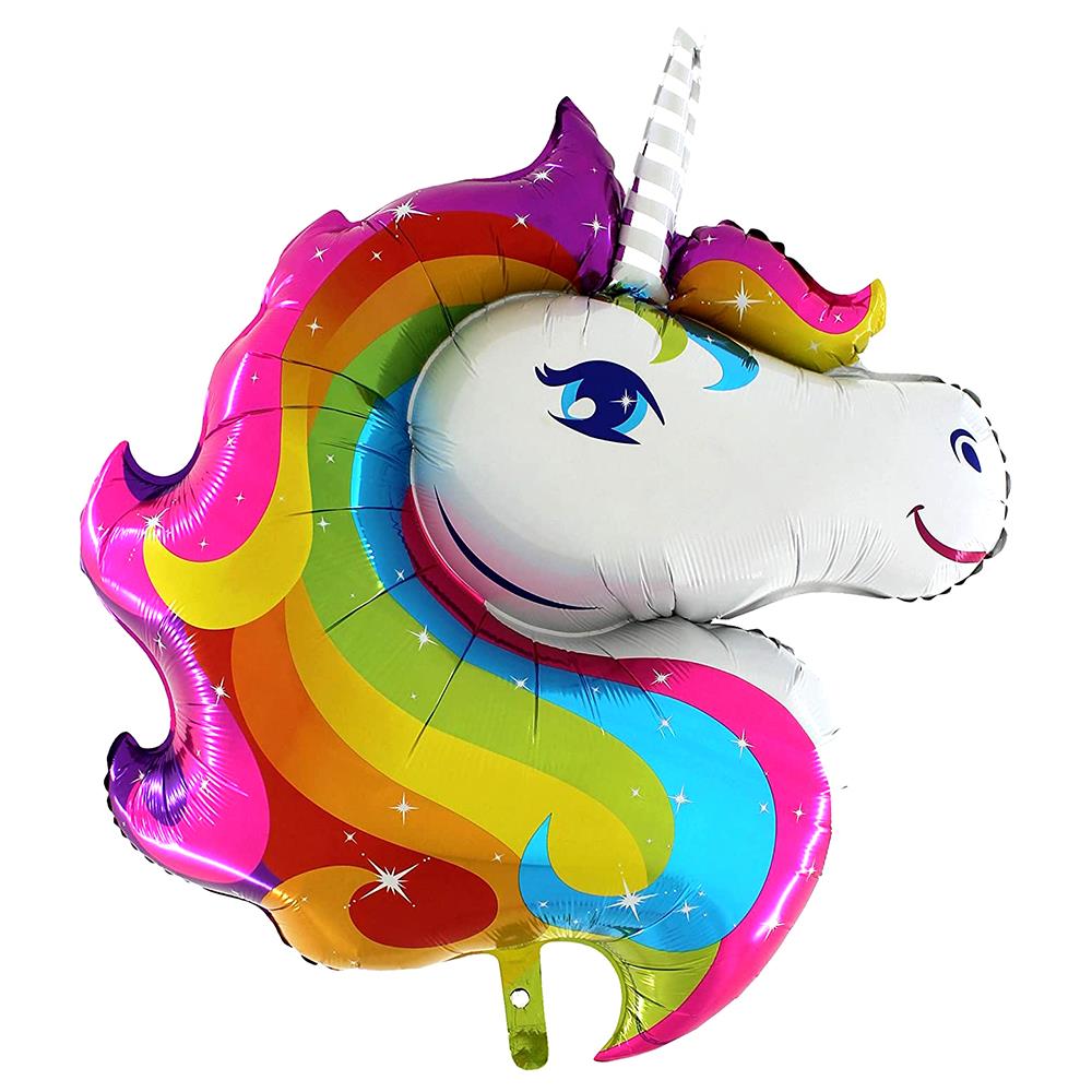 Unicorn Grabo Rainbow Folyo Balon 93 cm