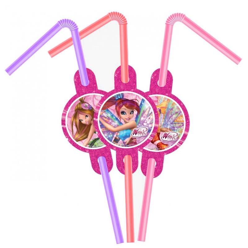 Winx Lisanslı Pipet 6'lı