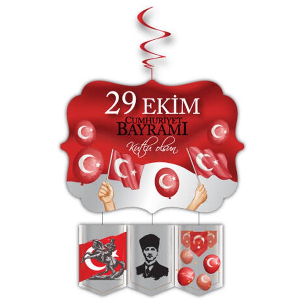 29 Ekim Cumhuriyet Bayramı Tavan Süs