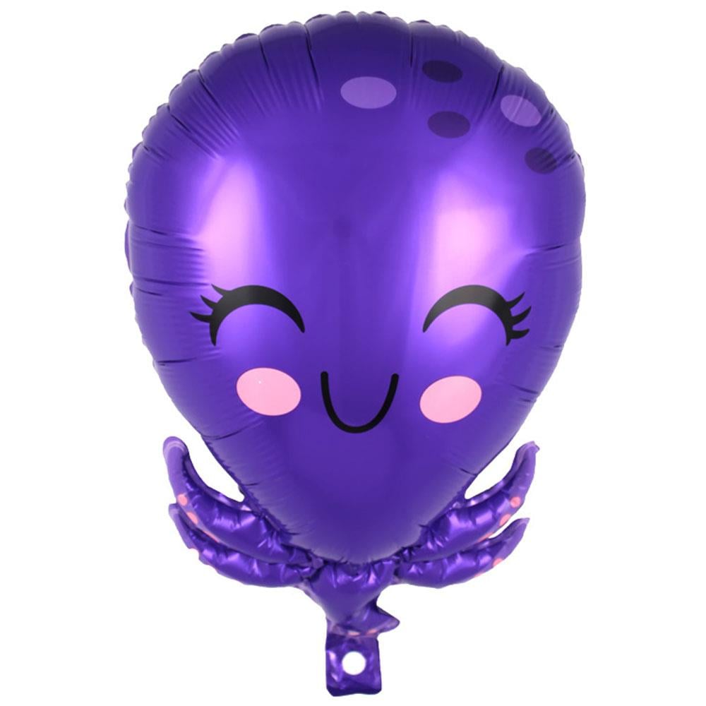 Ahtapot Folyo Balon Mor 68 cm