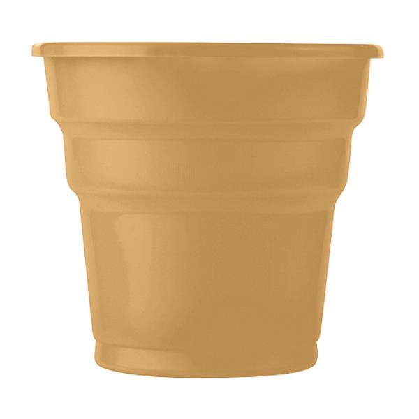 Altın Plastik Meşrubat Bardağı 10'lu