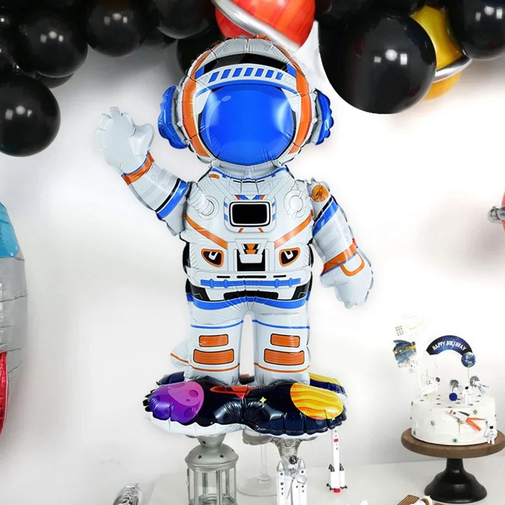 Astronot Ayakta Durabilen Folyo Balon 87,5 cm