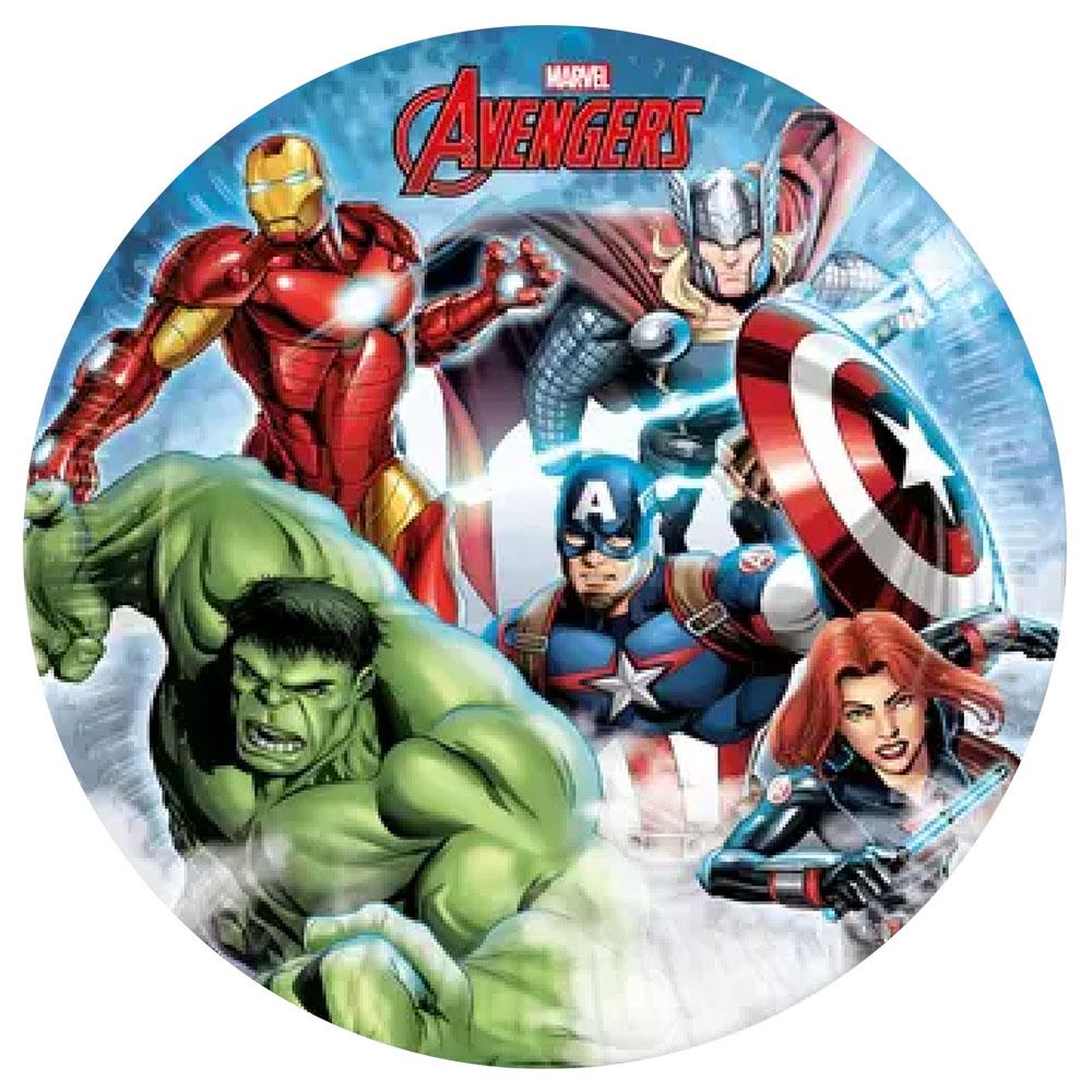 Avengers İnfinty Stones Karton Tabak 23 cm 8'li