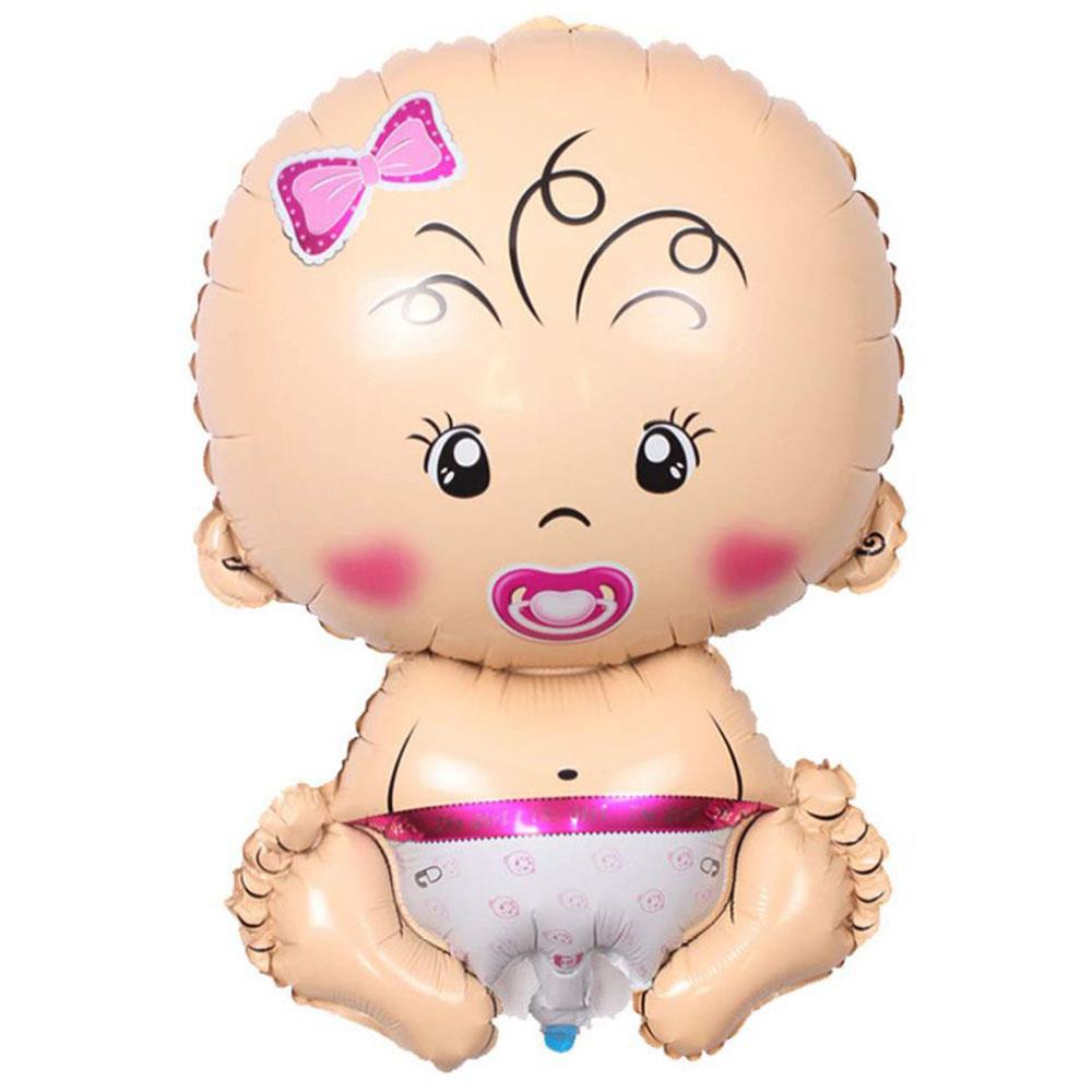 Baby Folyo Balon Pembe 85 cm