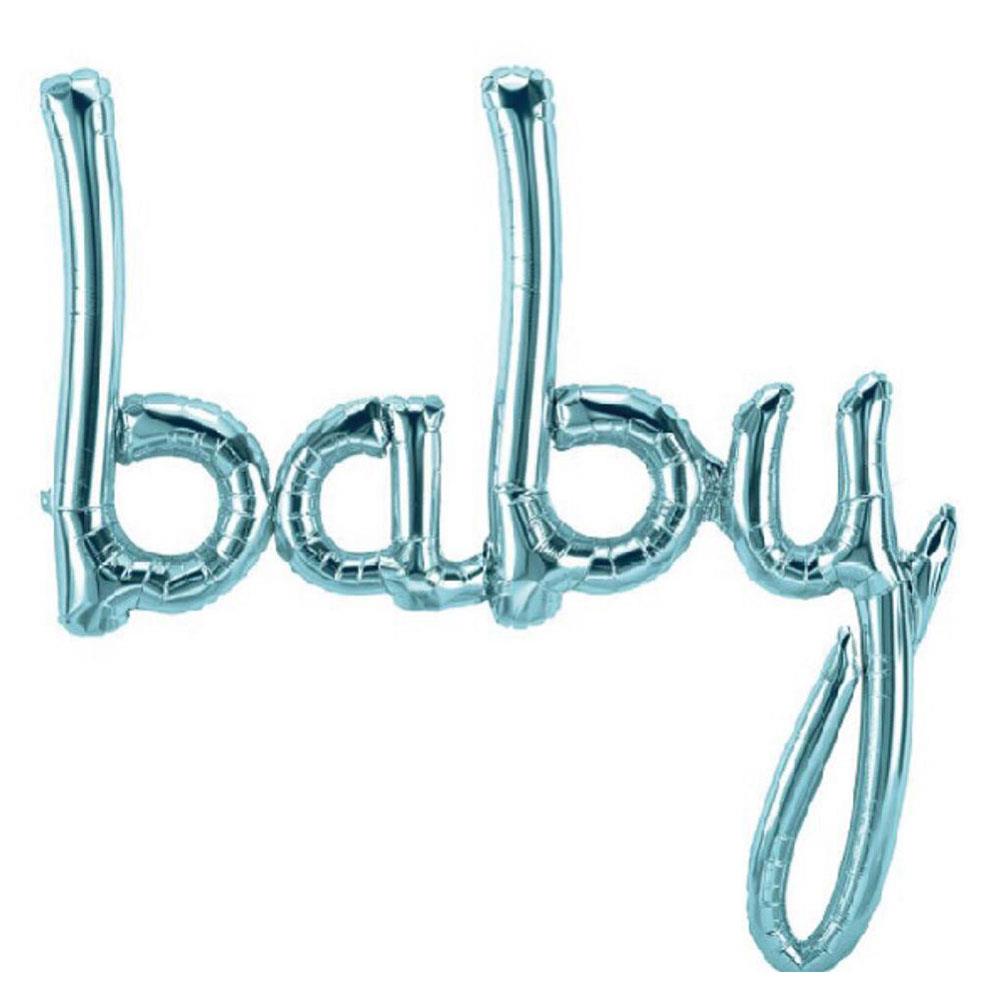 Baby Mavi Folyo Balon 83 cm
