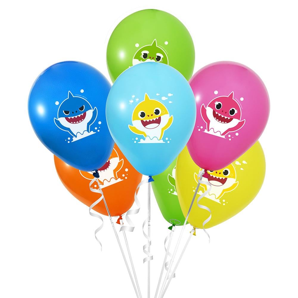 Baby Shark Lisanslı Lateks Balon 10'lu