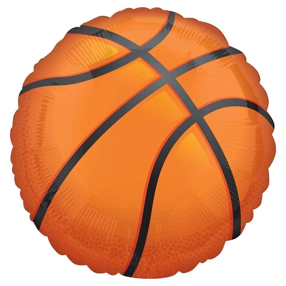 Basketbol Topu Folyo Balon 45 cm