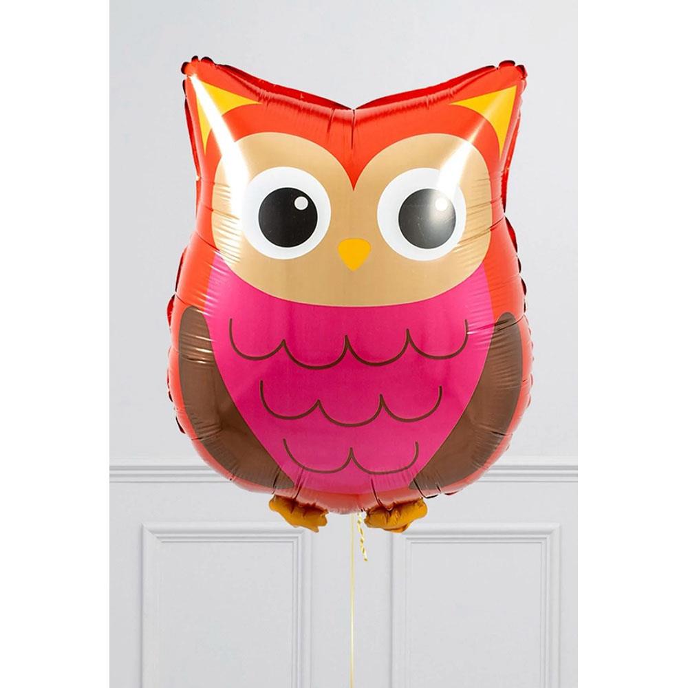 Baykuş Folyo Balon 45x54 cm