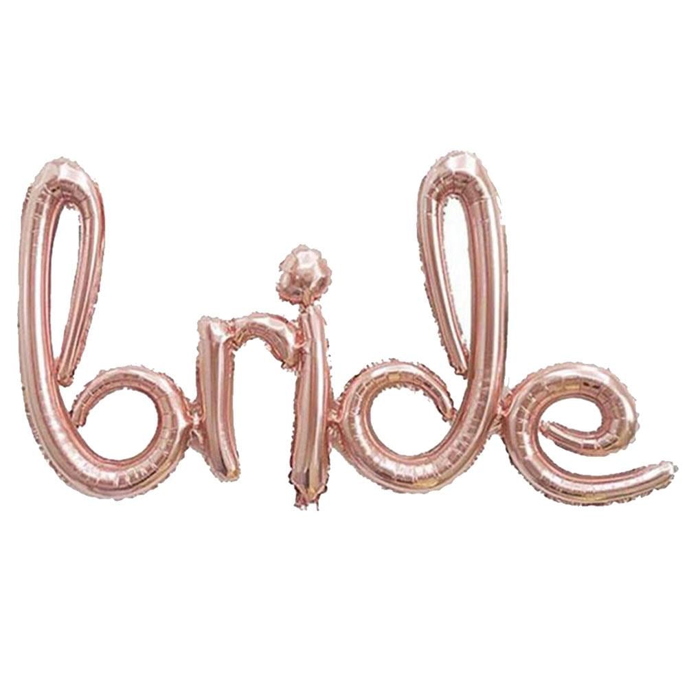 Bride Rose Gold Folyo Balon 100 cm