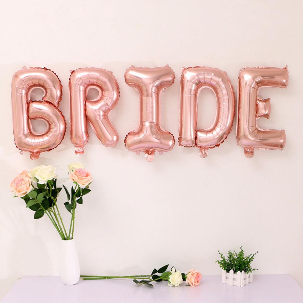Bride Rose Gold Folyo Balon 85 cm