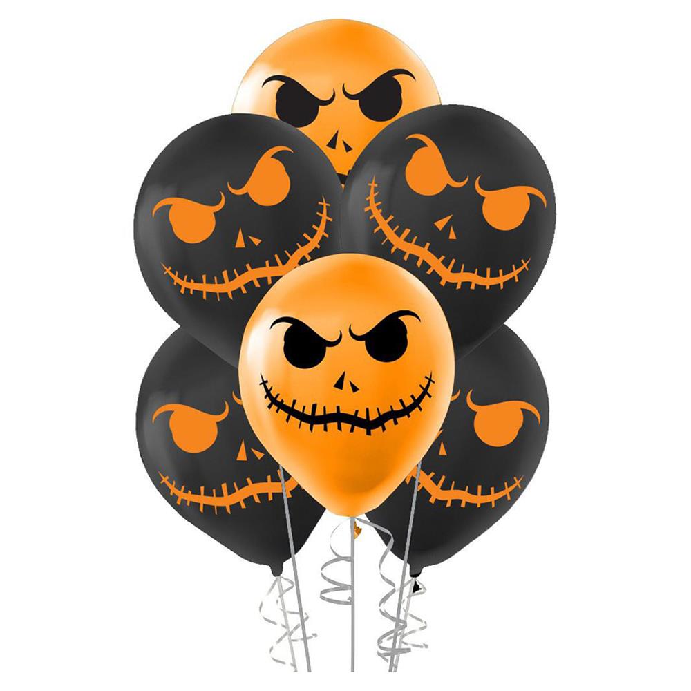 Cadılar Bayramı Baskılı Lateks Balon 10'lu