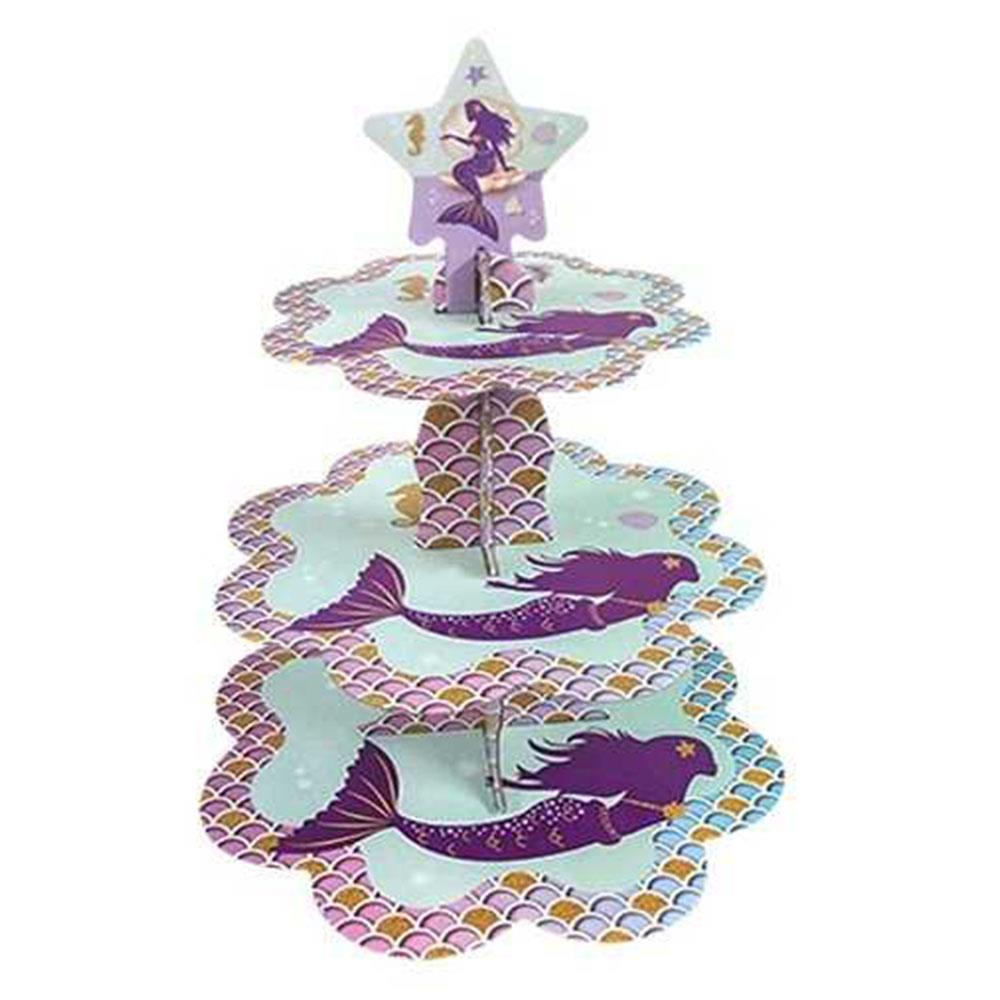 Deniz Kızı Temalı Cupcake Standı