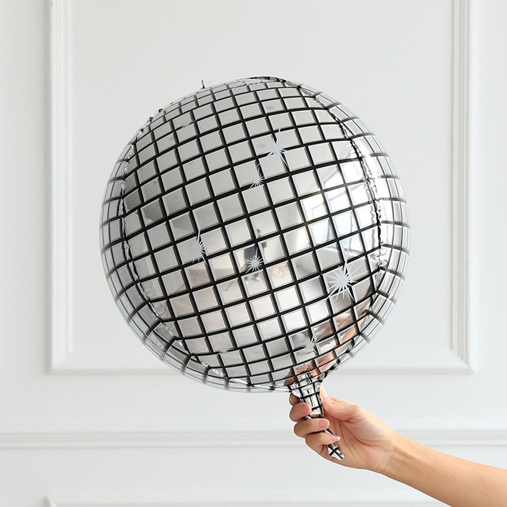 Disko Topu Folyo Balon Gümüş 60 cm