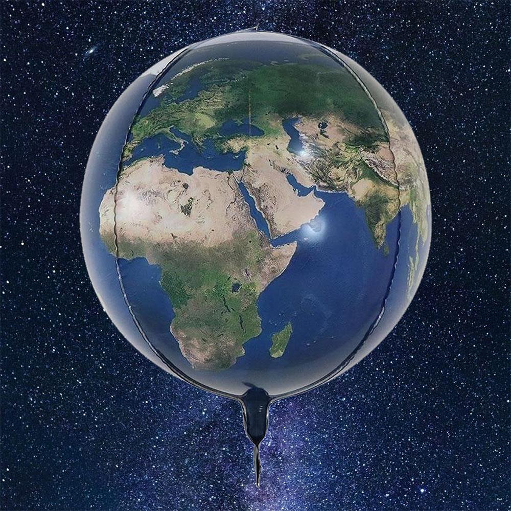 Dünya Küresi Folyo Balon 60 cm