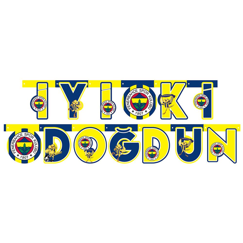 Fenerbahçe İyi ki Doğdun Harf Afiş