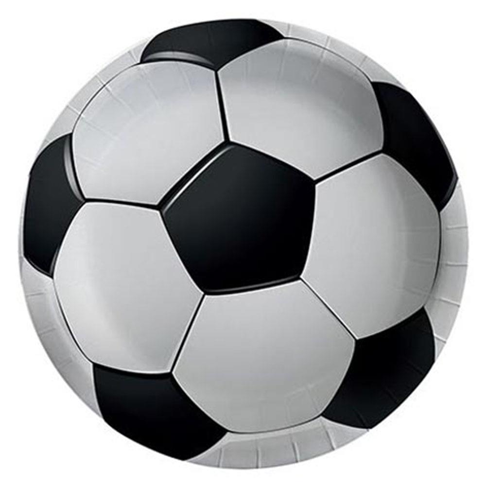 Futbol Topu Karton Tabak 23 cm 8'li