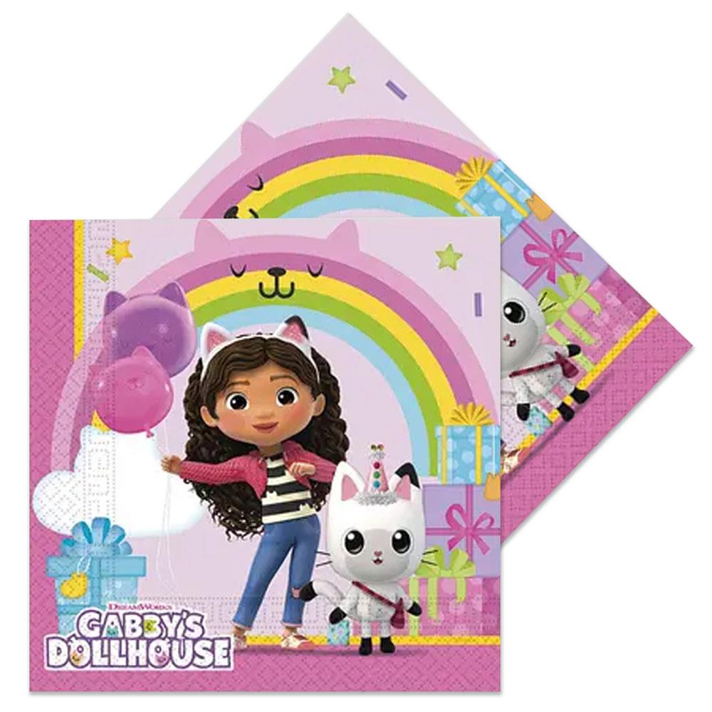 Gabby's Dollhouse Kağıt Peçete 33x33 cm 20'li