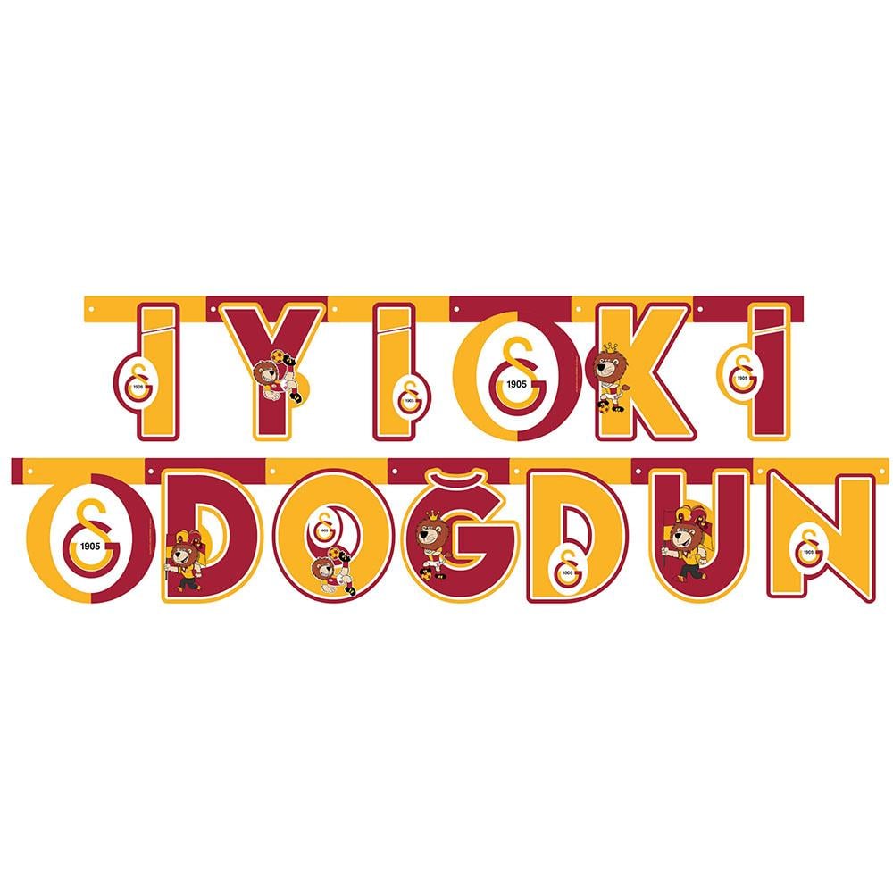 Galatasaray İyi ki Doğdun Harf Afiş
