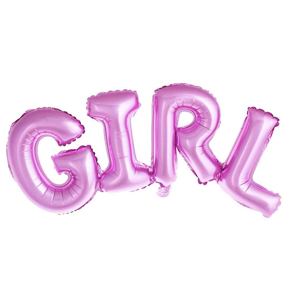 Girl Folyo Balon Pembe 21x60 cm