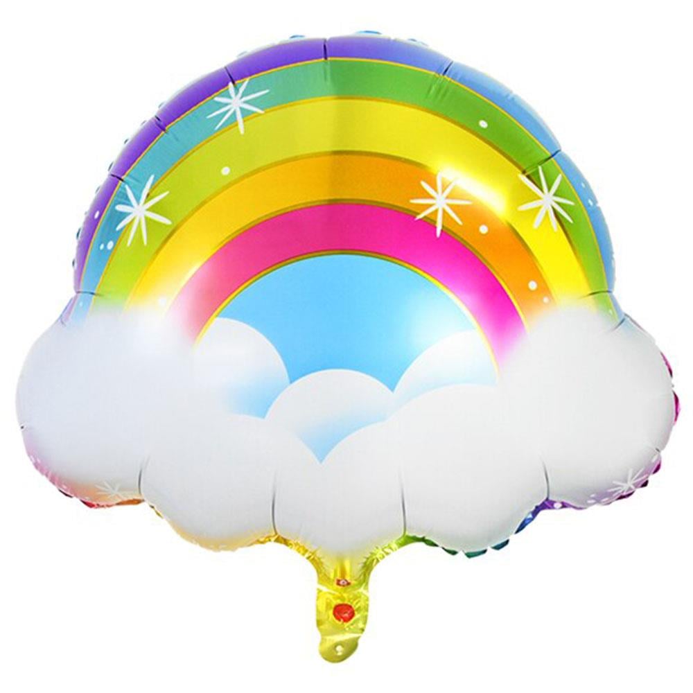 Gökkuşağı Bulut Folyo Balon 60 cm