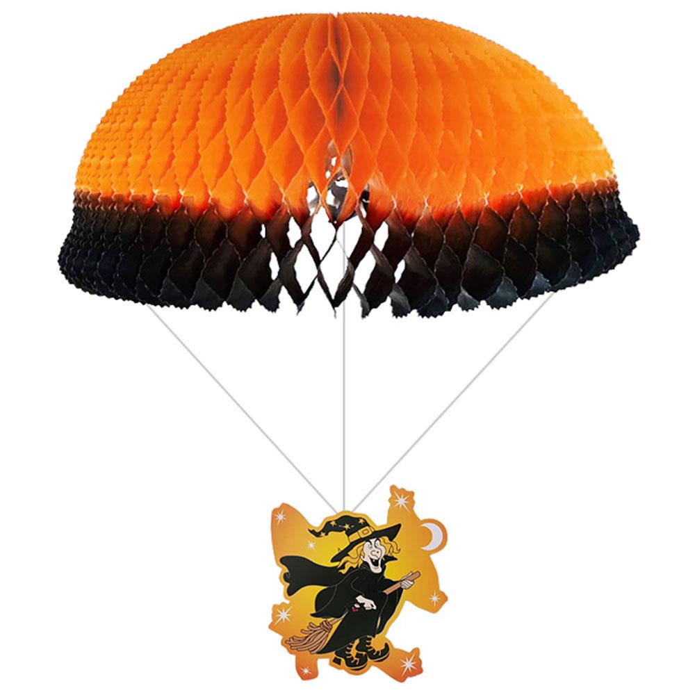 Halloween Cadı Figürlü Paraşüt Süs