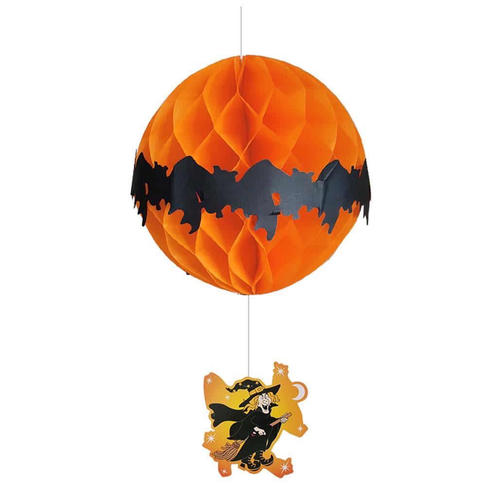 Halloween Cadı Figürlü Petek Süs