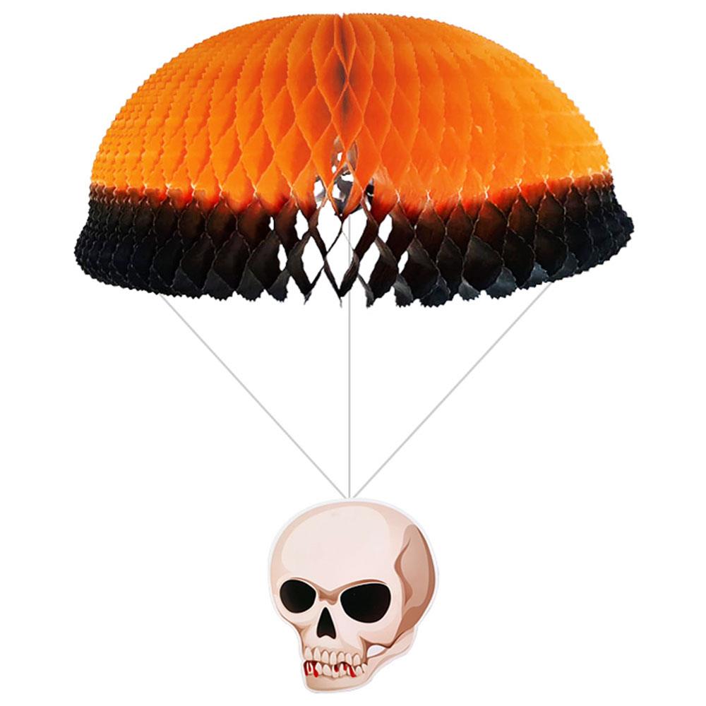 Halloween Kuru Kafa Figürlü Paraşüt Süs