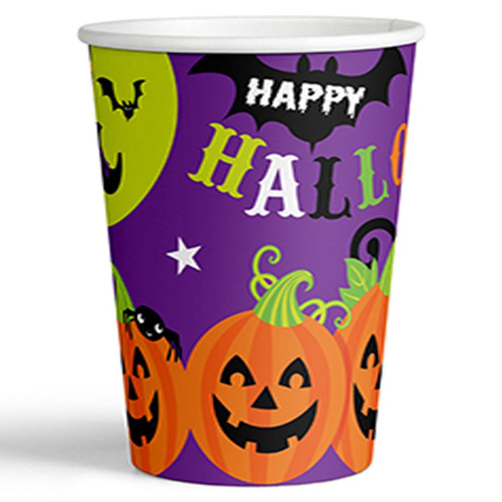 Halloween Temalı Karton Bardak 8'li