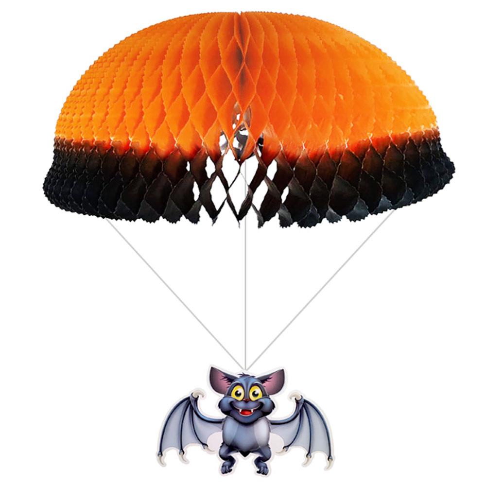 Halloween Yarasa Figürlü Paraşüt Süs